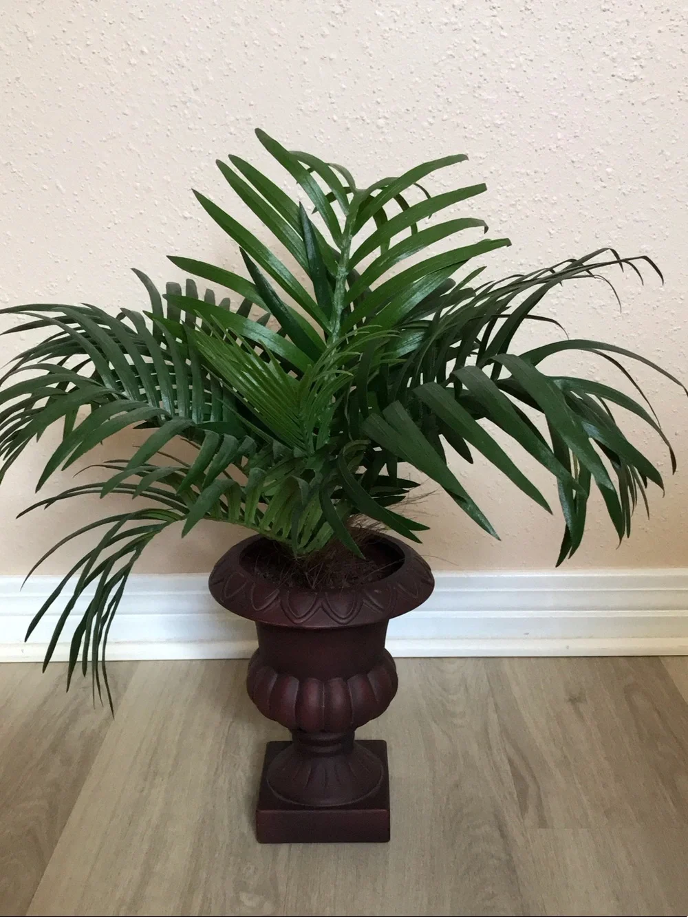 Artificial Palm Plant in Brown Decorative Urn - Home Accents